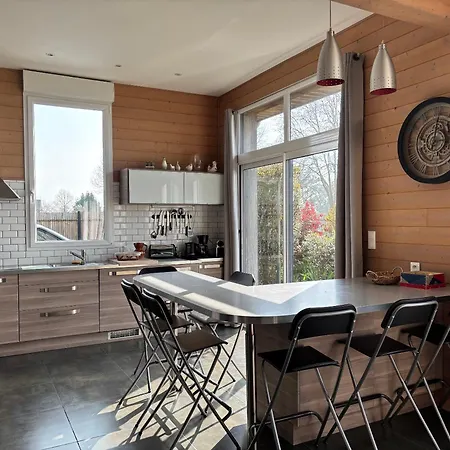 Maison En Bois Cosy Avec Vue Dans La Baie Du Mont St Michel Villa Dragey