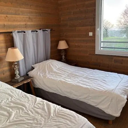 Villa Maison En Bois Cosy Avec Vue Dans La Baie Du Mont St Michel *