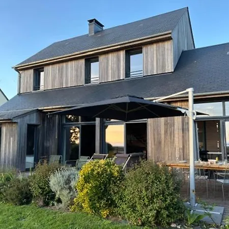 Villa Maison En Bois Cosy Avec Vue Dans La Baie Du Mont St Michel